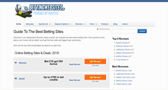 Desktop Screenshot of bettingwebsites.org